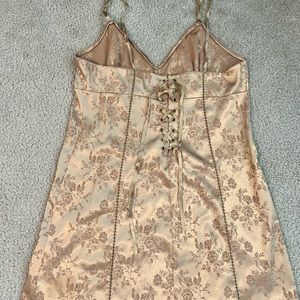 Victoria secret satin dress
